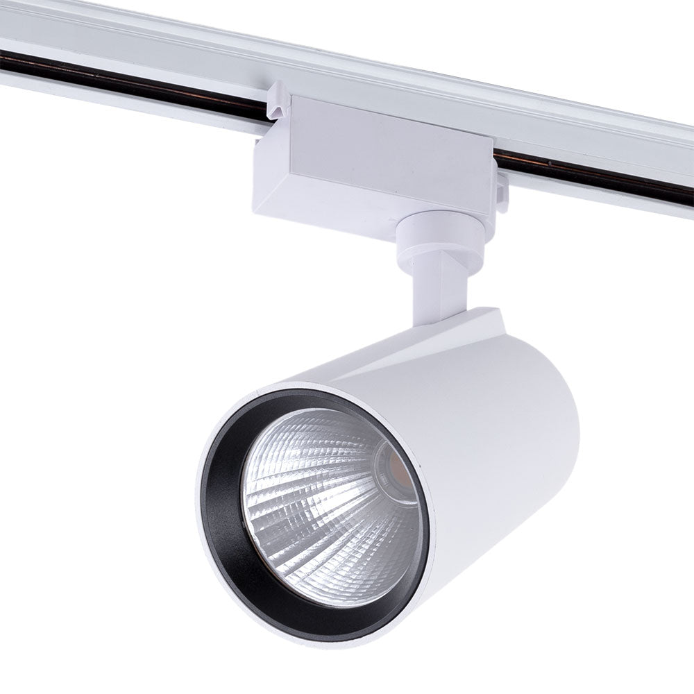 Foco de Carril LED 30W 2700Lm CRI85 4200ºK Lumiastra Monofásico — Vetonek