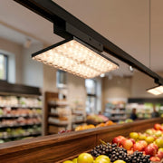 Foco Led Para Carril Market Negro 30W CCT — Vetonek