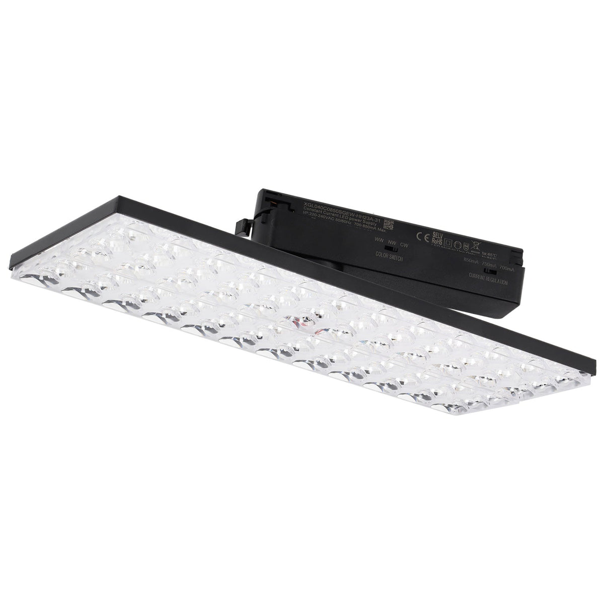 Foco Led Para Carril Market Negro 30W CCT — Vetonek (3)