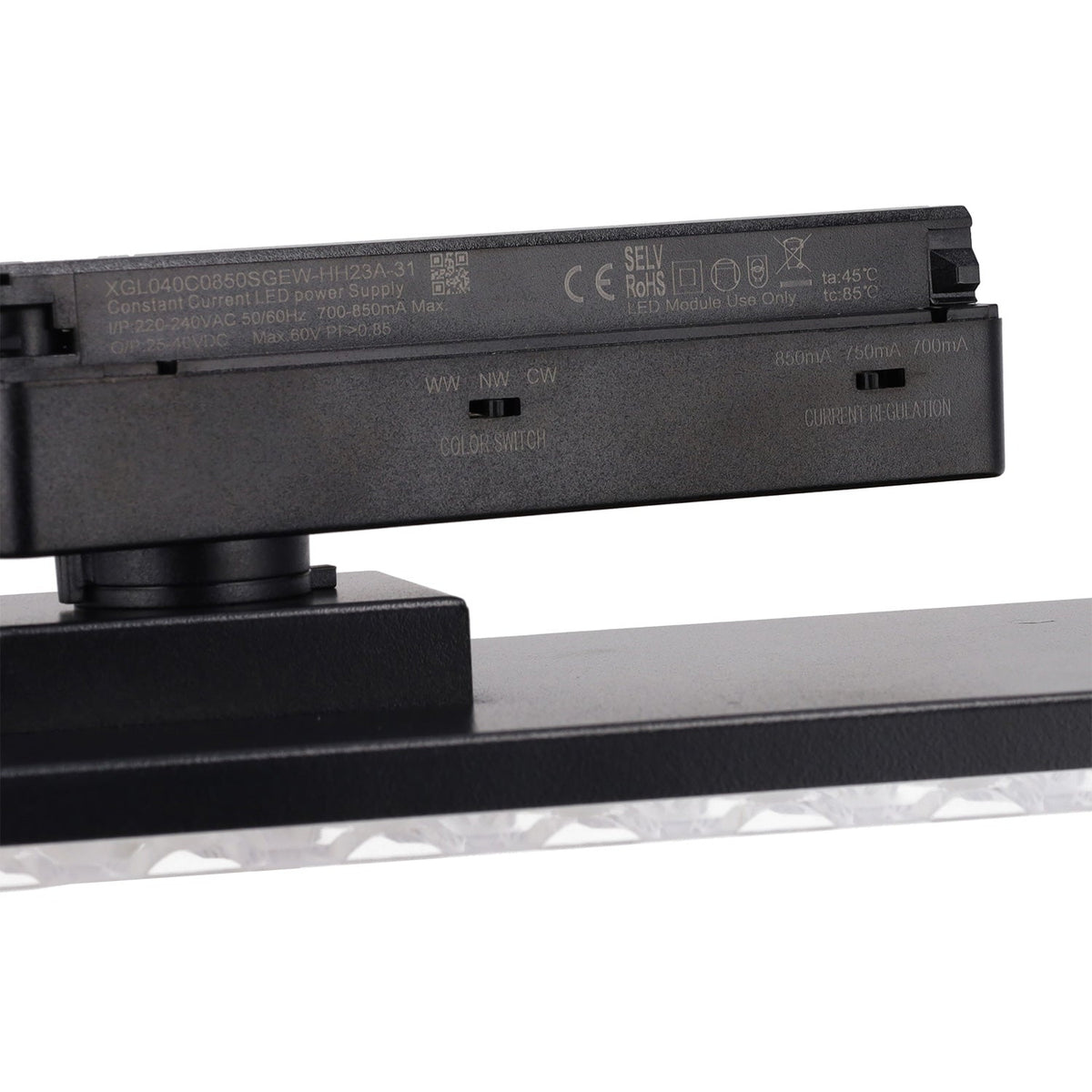 Foco Led Para Carril Market Negro 30W CCT — Vetonek (4)
