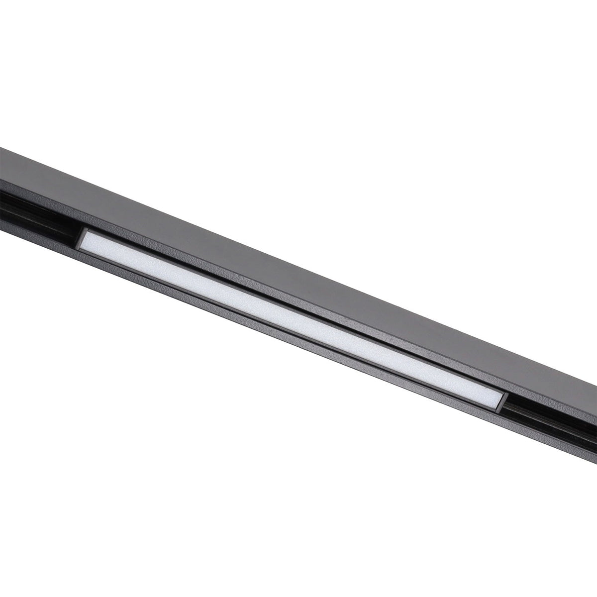 Luminaria LED Carril Magnético 10mm 9W 50Lm/W 120º 48VDC CCT (Tonalidad Luz Ajustable) Acabado Negro — Vetonek (2)