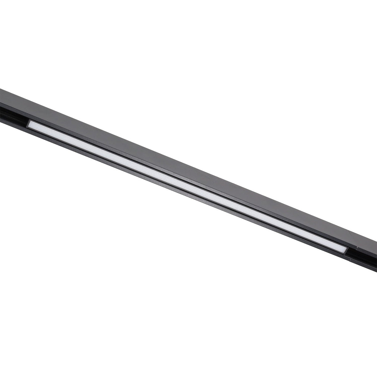 Luminaria LED Carril Magnético 10mm 18W 50Lm/W 120º 48VDC CCT (Tonalidad Luz Ajustable) Acabado Negro — Vetonek (2)