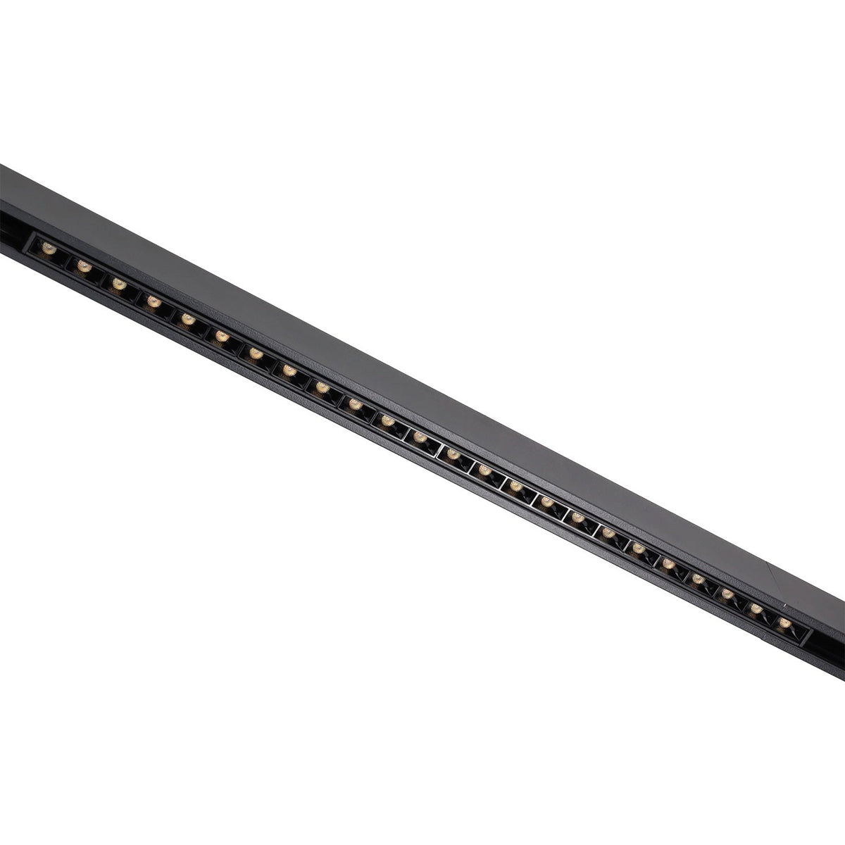 Luminaria LED Carril Magnético 10mm 18W 70Lm/W 38º 48VDC CCT (Tonalidad Luz Ajustable) Acabado Negro — Vetonek (2)