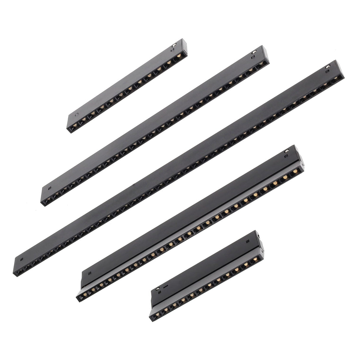 Luminaria LED Carril Magnético 10mm 18W 70Lm/W 38º 48VDC CCT (Tonalidad Luz Ajustable) Acabado Negro — Vetonek (4)
