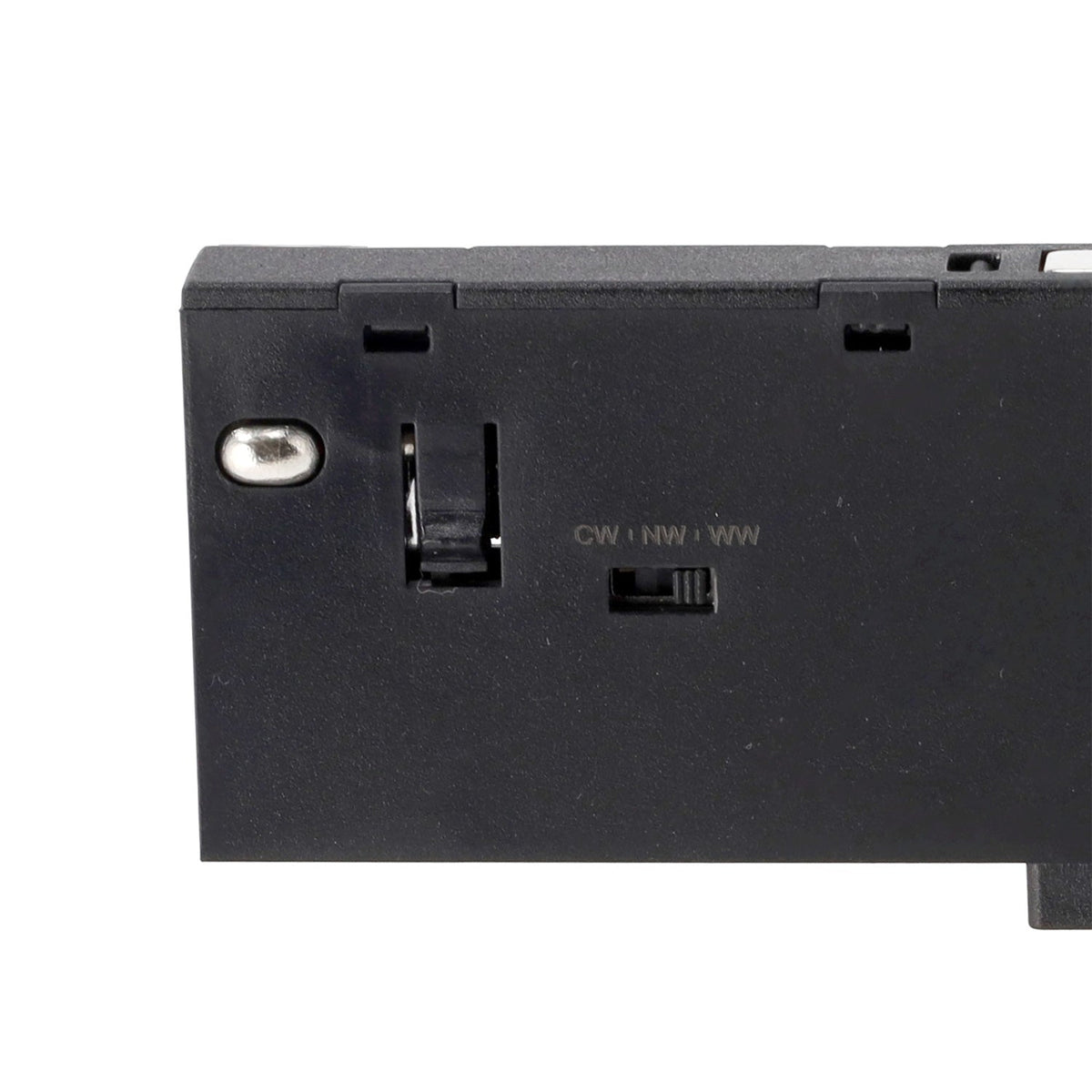 Luminaria LED Carril Magnético 10mm 9W 80Lm/W 360º 48VDC CCT (Tonalidad Luz Ajustable) Acabado Negro — Vetonek (3)