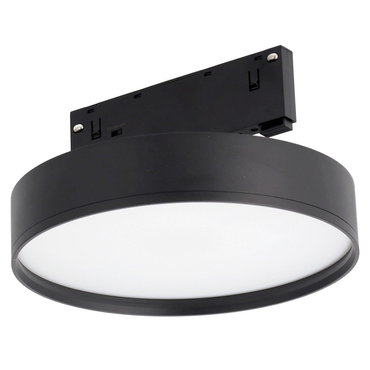 Luminaria LED Carril Magnético 10mm 18W 80Lm/W 120º 48VDC CCT (Tonalidad Luz Ajustable) Acabado Negro — Vetonek