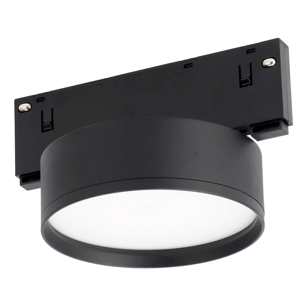 Luminaria LED Carril Magnético 10mm 9W 70Lm/W 120º 48VDC CCT (Tonalidad Luz Ajustable) Acabado Negro — Vetonek