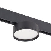 Luminaria LED Carril Magnético 10mm 9W 70Lm/W 120º 48VDC CCT (Tonalidad Luz Ajustable) Acabado Negro — Vetonek (2)