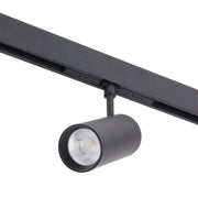 Foco LED Carril Magnético 10mm 48VDC CCT (Tonalidad Luz Ajustable) Acabado Negro — Vetonek (2)