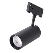 Foco LED Carril Magnético 10mm 48VDC CCT (Tonalidad Luz Ajustable) Acabado Negro — Vetonek (5)
