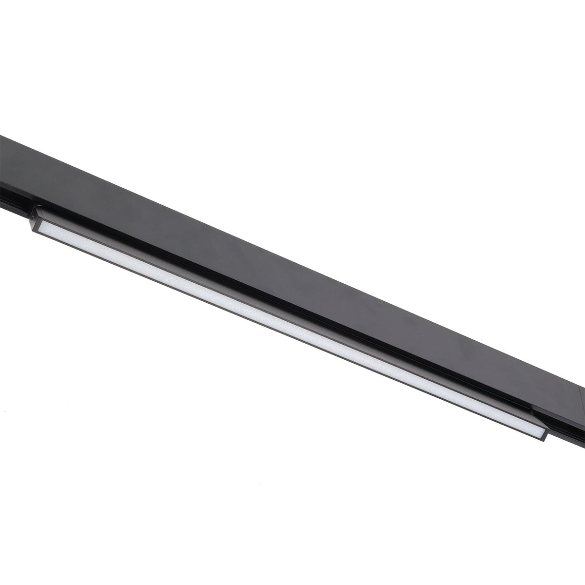 Luminaria LED Carril Magnético 10mm 18W 50Lm/W 120º 48VDC CCT (Tonalidad Luz Ajustable) Acabado Negro — Vetonek (2)
