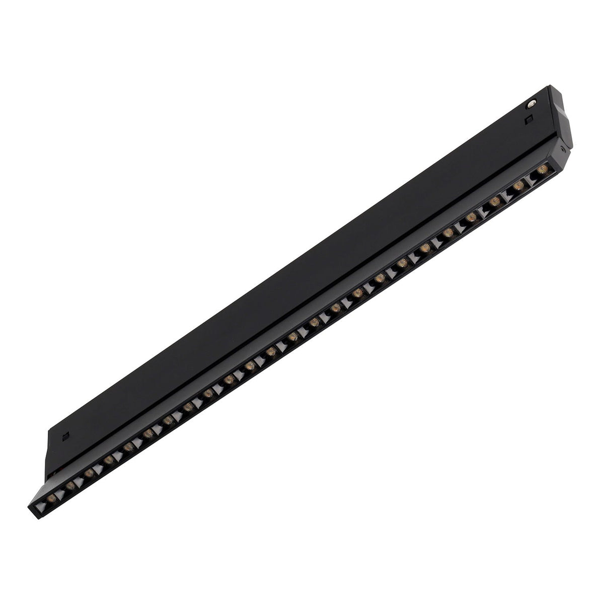 Luminaria LED Carril Magnético 10mm 18W 70Lm/W 38º 48VDC CCT (Tonalidad Luz Ajustable) Acabado Negro — Vetonek