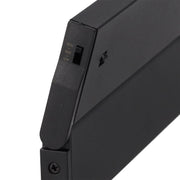 Luminaria LED Carril Magnético 10mm 18W 70Lm/W 38º 48VDC CCT (Tonalidad Luz Ajustable) Acabado Negro — Vetonek (3)