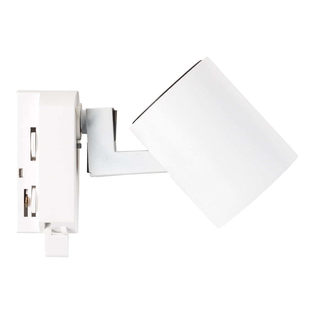 Foco Carril Monofásico "Lumiastra" 1xGU10 Blanco — Vetonek