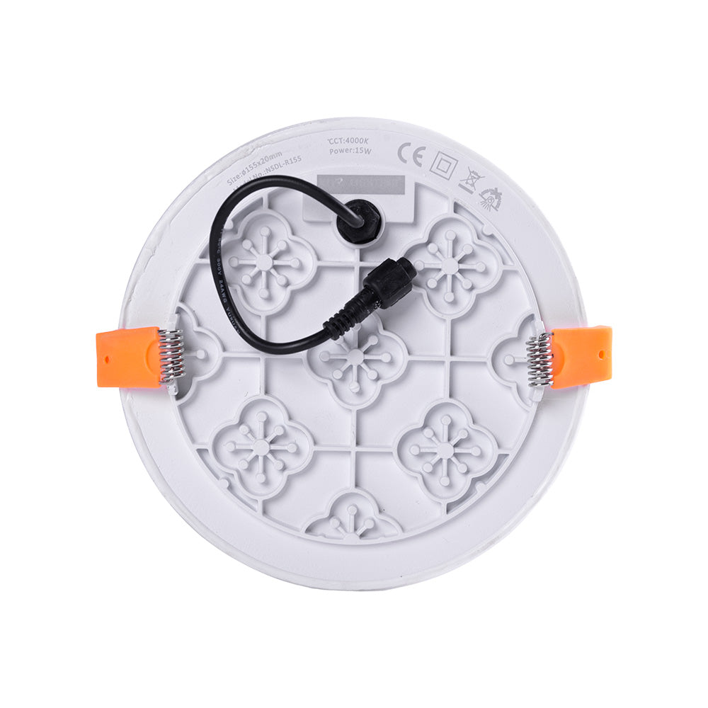 Placa LED IP65 15W 1.177Lm 4200ºK Circular sin Marco — Vetonek (4)