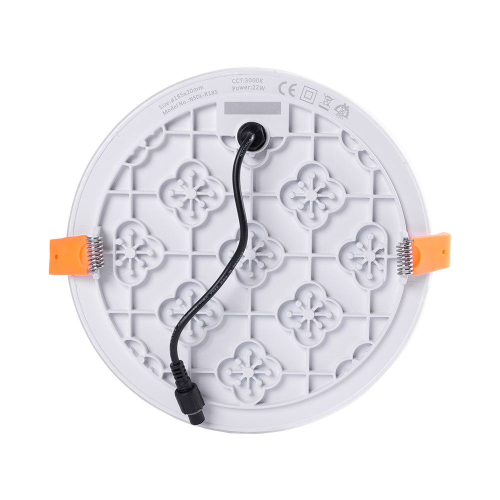 Placa LED IP65 2700ºK Circular sin Marco — Vetonek (10)