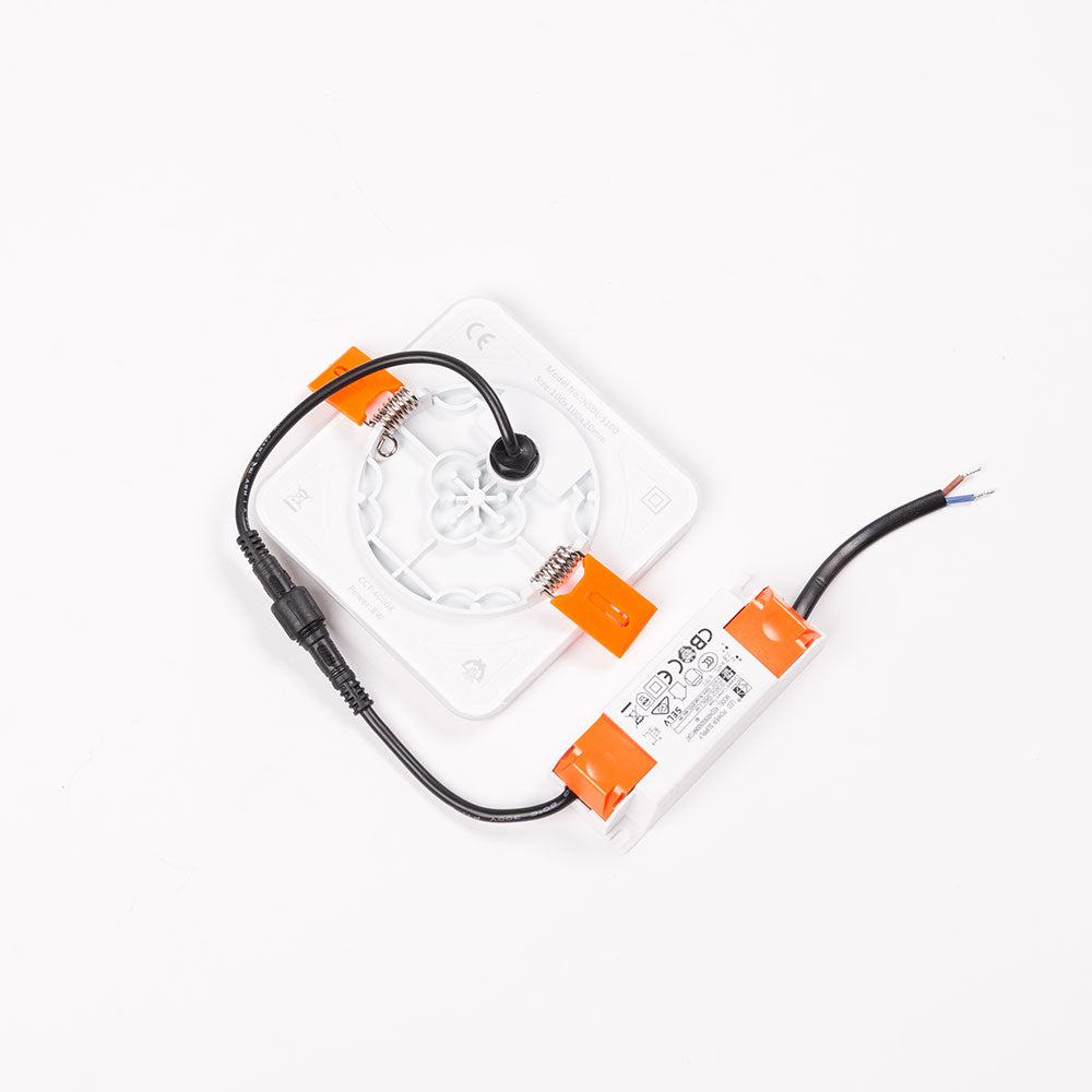 Placa LED IP65 4000ºK Cuadrado sin Marco — Vetonek (12)