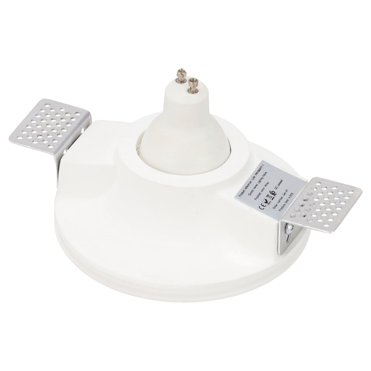 Aro downlight empotrable redondo de Escayola GU10 "Aurea" — Vetonek (3)