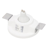 Aro downlight empotrable redondo de Escayola GU10 "Polaris" — Vetonek (3)