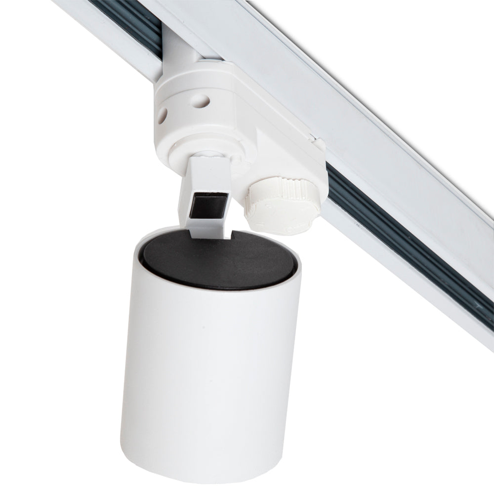 Foco Carril Trifásico "Lumiastra" 1xGU10 Blanco — Vetonek (2)