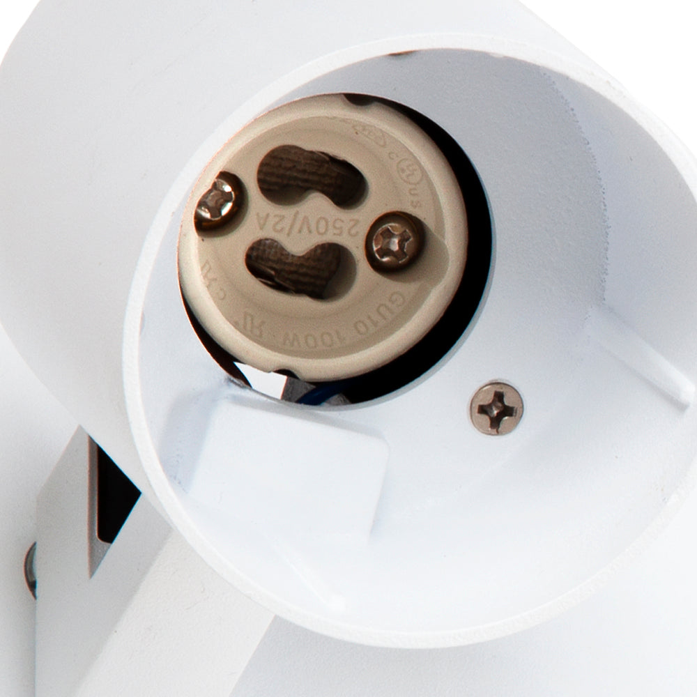 Foco Carril Trifásico "Lumiastra" 1xGU10 Blanco — Vetonek (4)