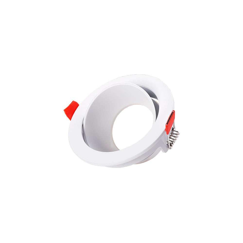 Downlight Circular GU10 Sin Portalámparas/Bombilla - Blanco — Vetonek