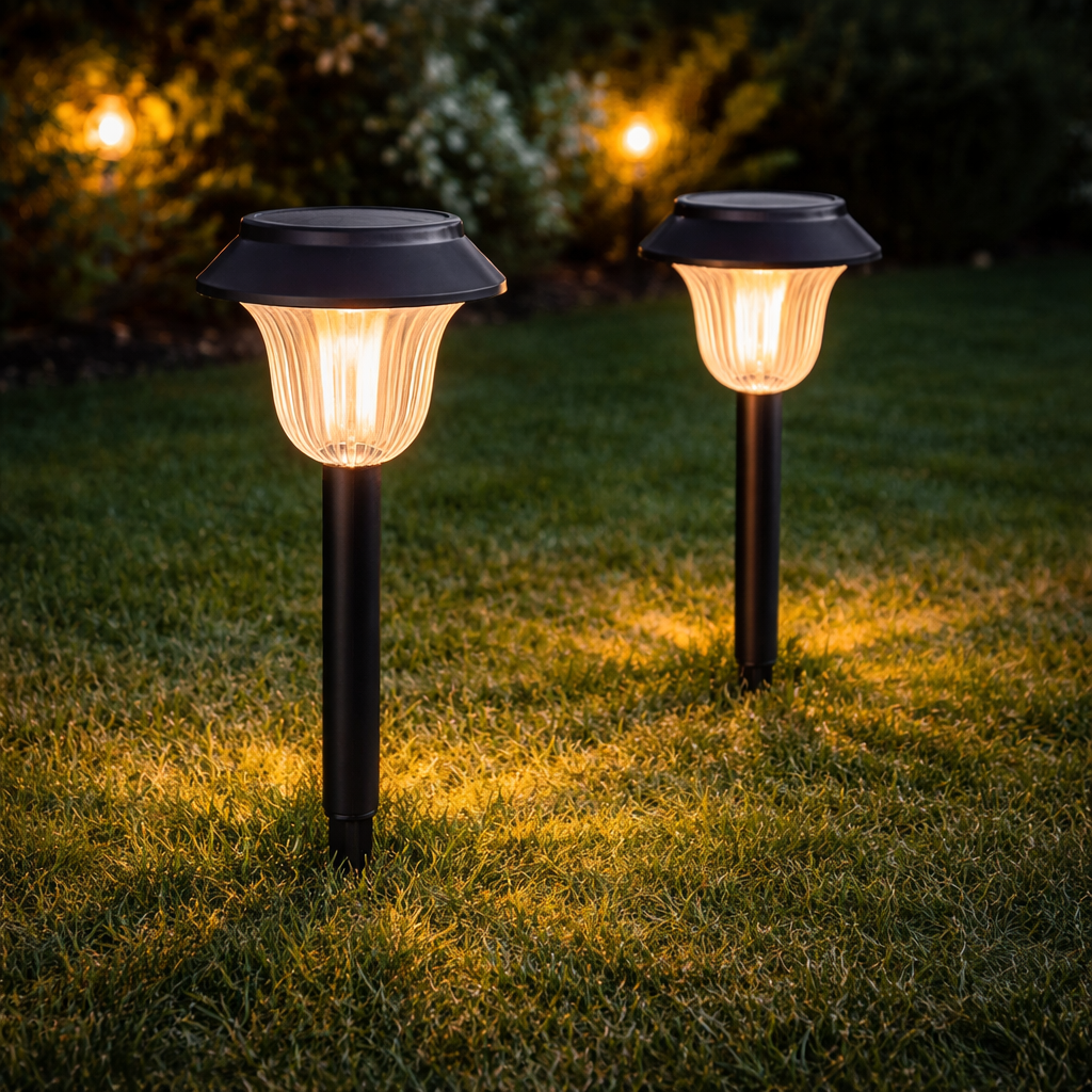 Pack 2 Baliza LED Solar IP65 — Vetonek