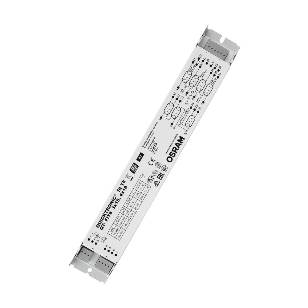 Ledvance/Osram QuickTronic QT FIT 8 QT-FIT8 3X18,4X18/220-240 — Vetonek