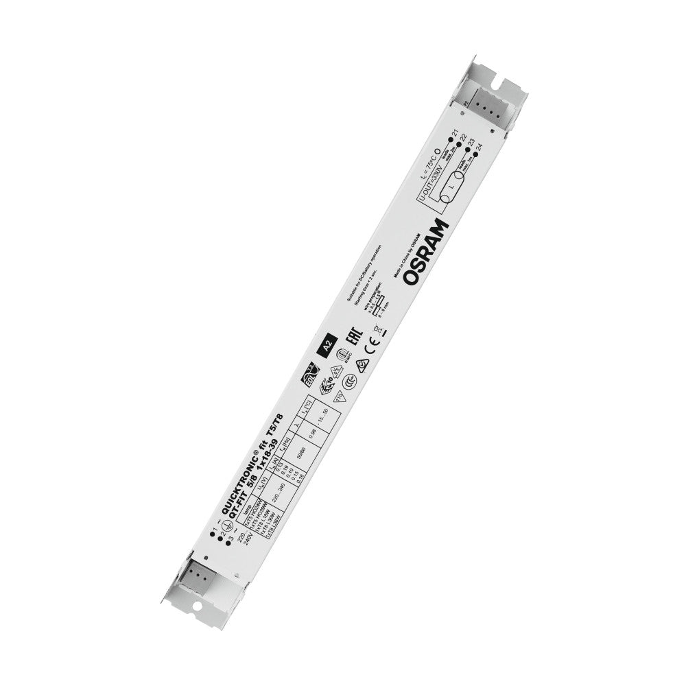 Ledvance/Osram QuickTronic QT FIT 5/8 QT-FIT 5/8 1X18-39/220-240 — Vetonek
