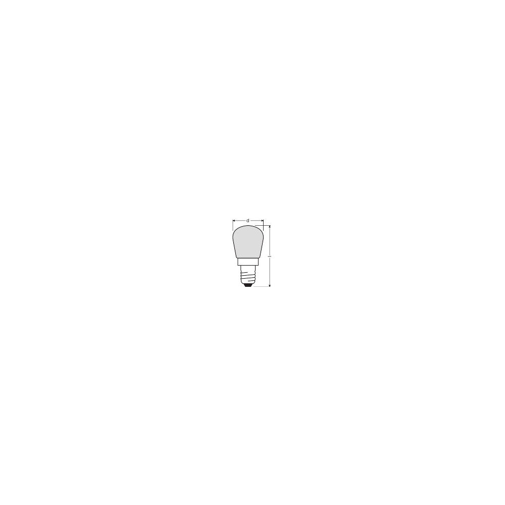 Ledvance/Osram Bombilla Incandescente E14 15W 85Lm 2700K Regulable - Blanco Muy Cálido — Vetonek (3)