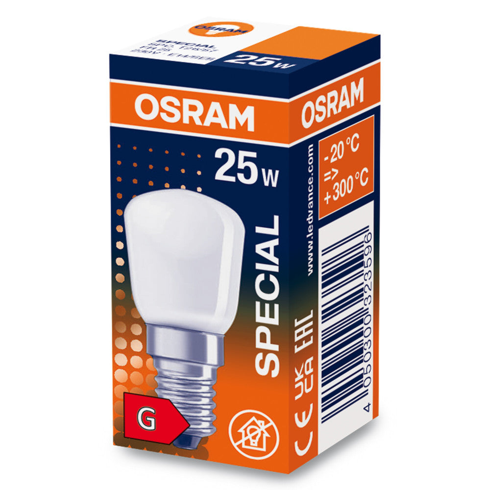 Ledvance/Osram Bombilla Incandescente E14 25W 140Lm 2700K Regulable - Blanco Muy Cálido — Vetonek (2)