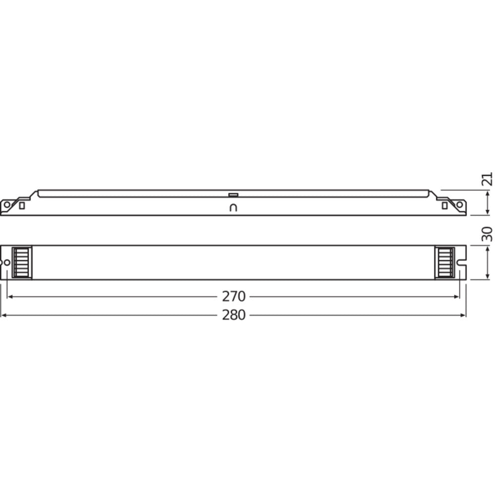 Driver LED Osram OptoTronic OTI DALI CC Lineales G3 OTI DALI 60/220-240/550 D LT2 L G3 — Vetonek (2)