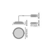 Downlight LED LEDVANCE 3000K — Vetonek (6)