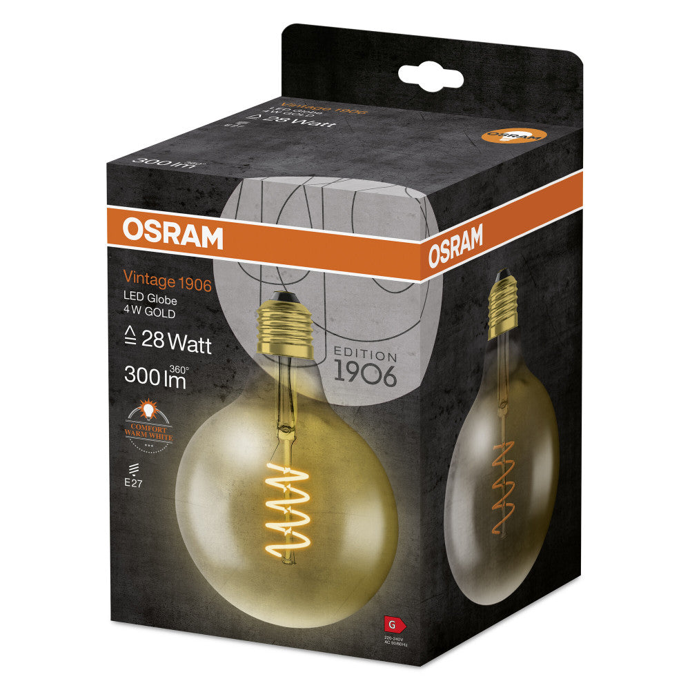 Ledvance/Osram Bombilla LED "Classic" E27 4W 300Lm 2000K 300º IP20 — Vetonek (2)