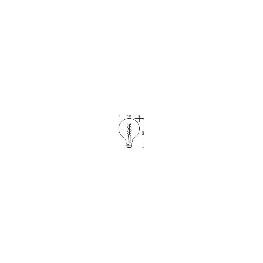 Ledvance/Osram Bombilla LED "Classic" E27 4W 300Lm 2000K 300º IP20 — Vetonek (3)