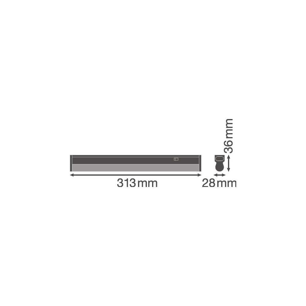 Luminaria LED Lineal Ledvance "Compact" 140º IP20 — Vetonek (9)