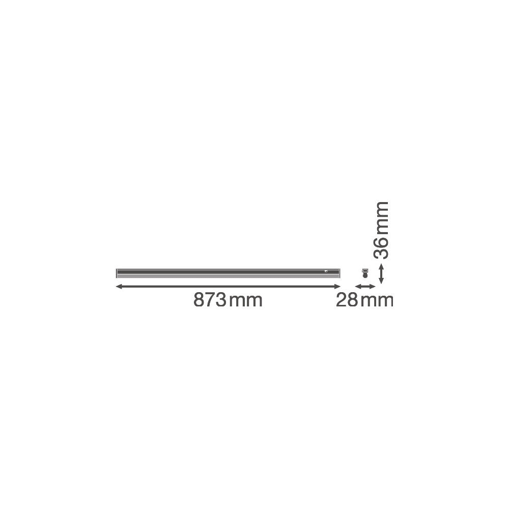 Luminaria LED lineal Ledvance "Compact" 140º IP20 — Vetonek (9)