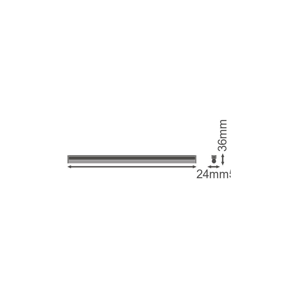 Luminaria LED lineal Ledvance "Compact" 140º IP20 — Vetonek (6)