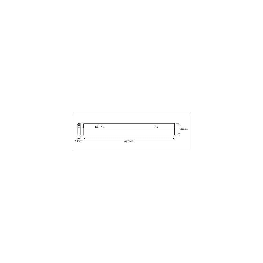 Luminaria LED lineal con sensor Ledvance 12W 120º IP20 — Vetonek (6)