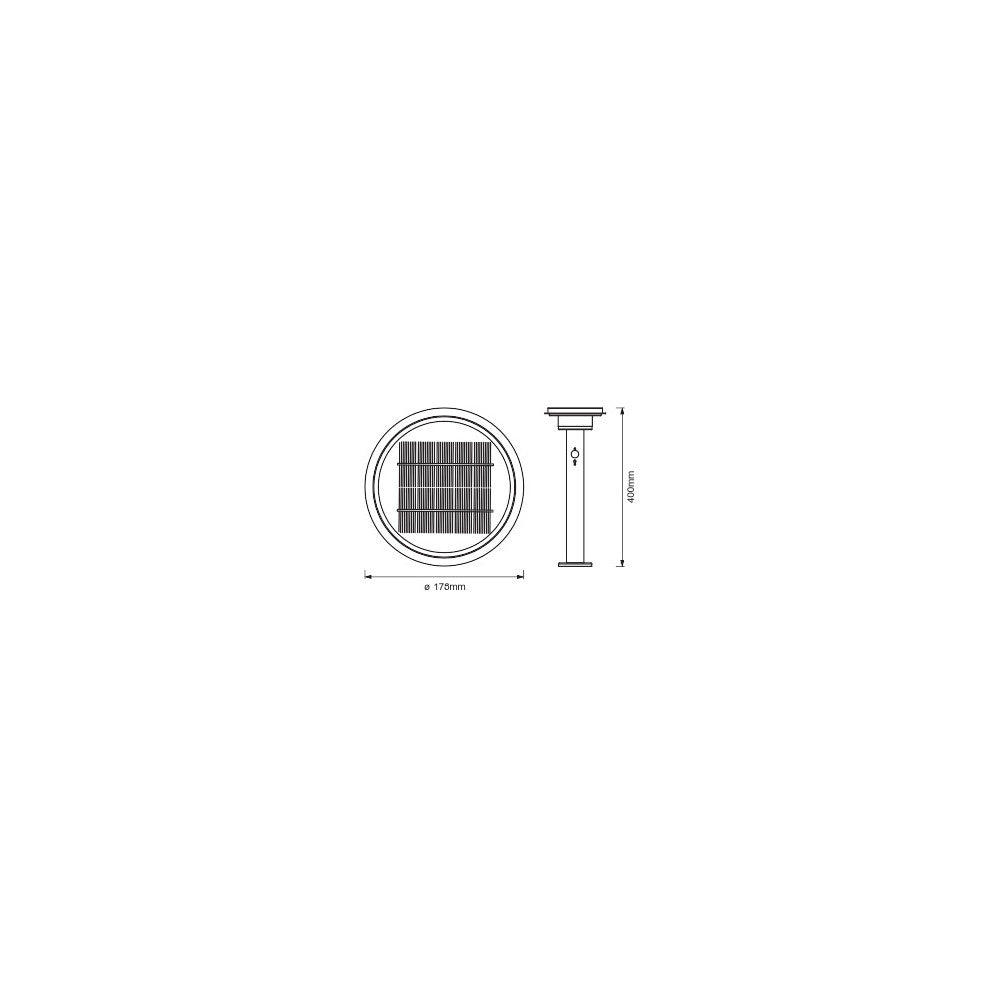 Luminaria LED de exterior Ledvance "Endura" 6W 400Lm 3000K IP44 Regulable — Vetonek (3)