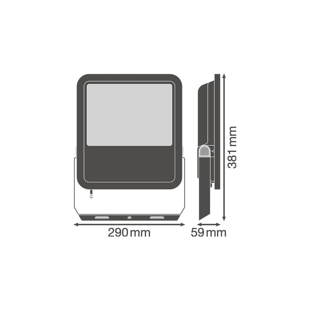 Proyector LED Ledvance, foco de W, lm, K, 100 x 100º, IP65 — Vetonek (6)