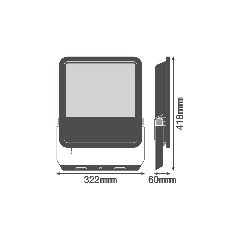 Proyector LED Ledvance, foco de W, lm, K, 100 x 100º, IP65 — Vetonek (3)