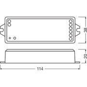Controlador LEDVANCE EC LC RF de 24 V RGBW/TW — Vetonek (2)