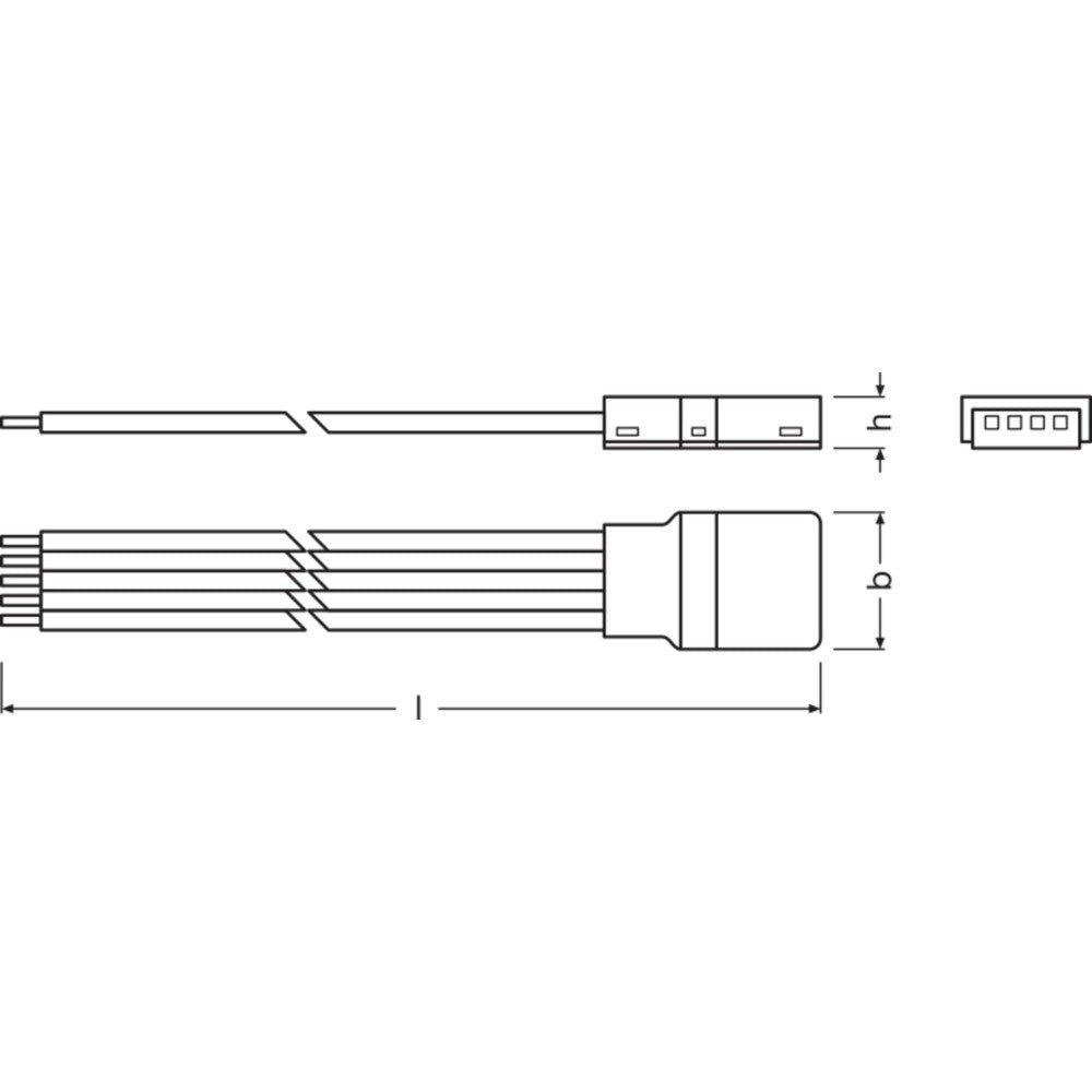 Conectores para tiras LED LED RGBW Ledvance - (Paquete de 2) — Vetonek (2)