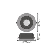 Downlight LED LEDVANCE 3000K — Vetonek (3)
