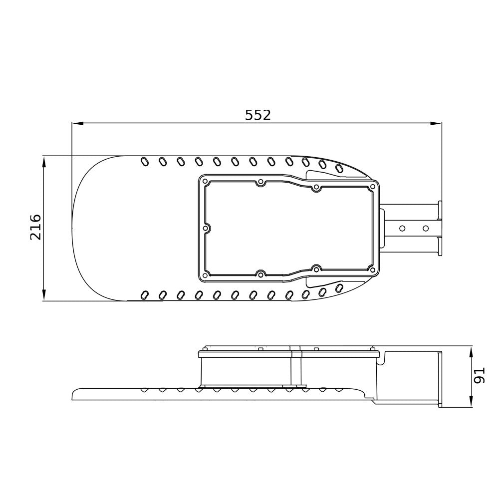 Farola LED LEDVANCE AREA x IP66 — Vetonek (4)