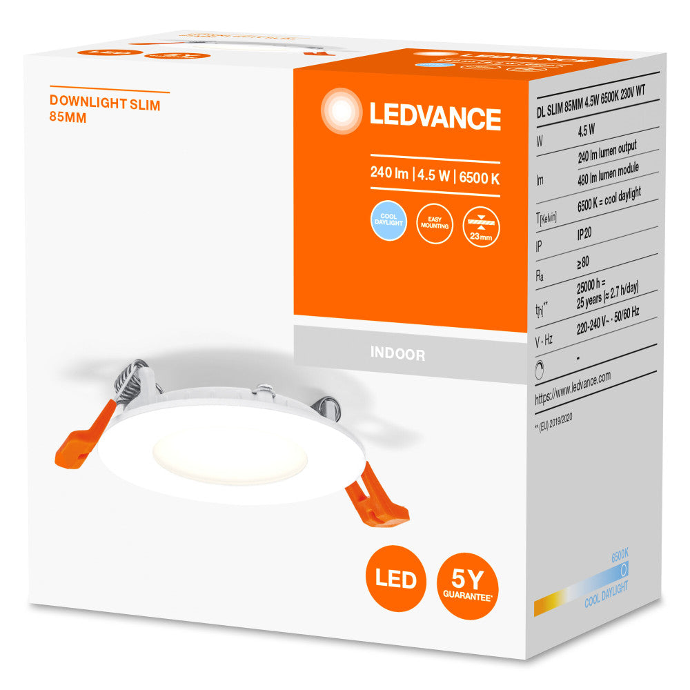 Foco LED Ledvance 4,5 W 240 lm 6500 K 110º IP20 — Vetonek (2)