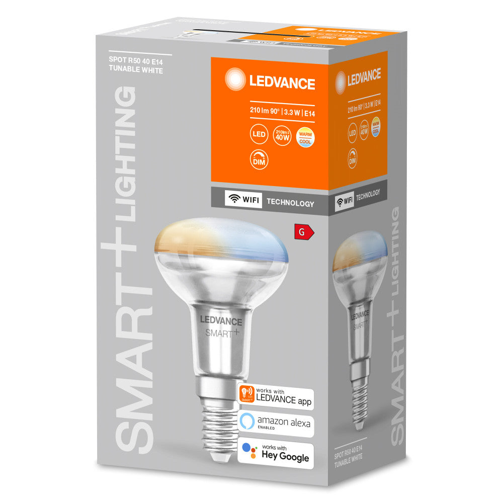 Bombilla LED Ledvance "SMART" E14 3,3 W 210 lm 2700…6500 K Regulable a 45º — Vetonek (2)