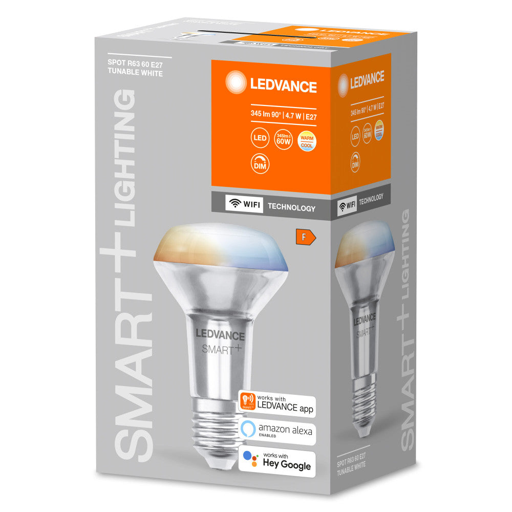 Bombilla LED Ledvance "SMART" E27 4,7 W 345 lm 2700…6500 K Regulable a 45º — Vetonek (2)