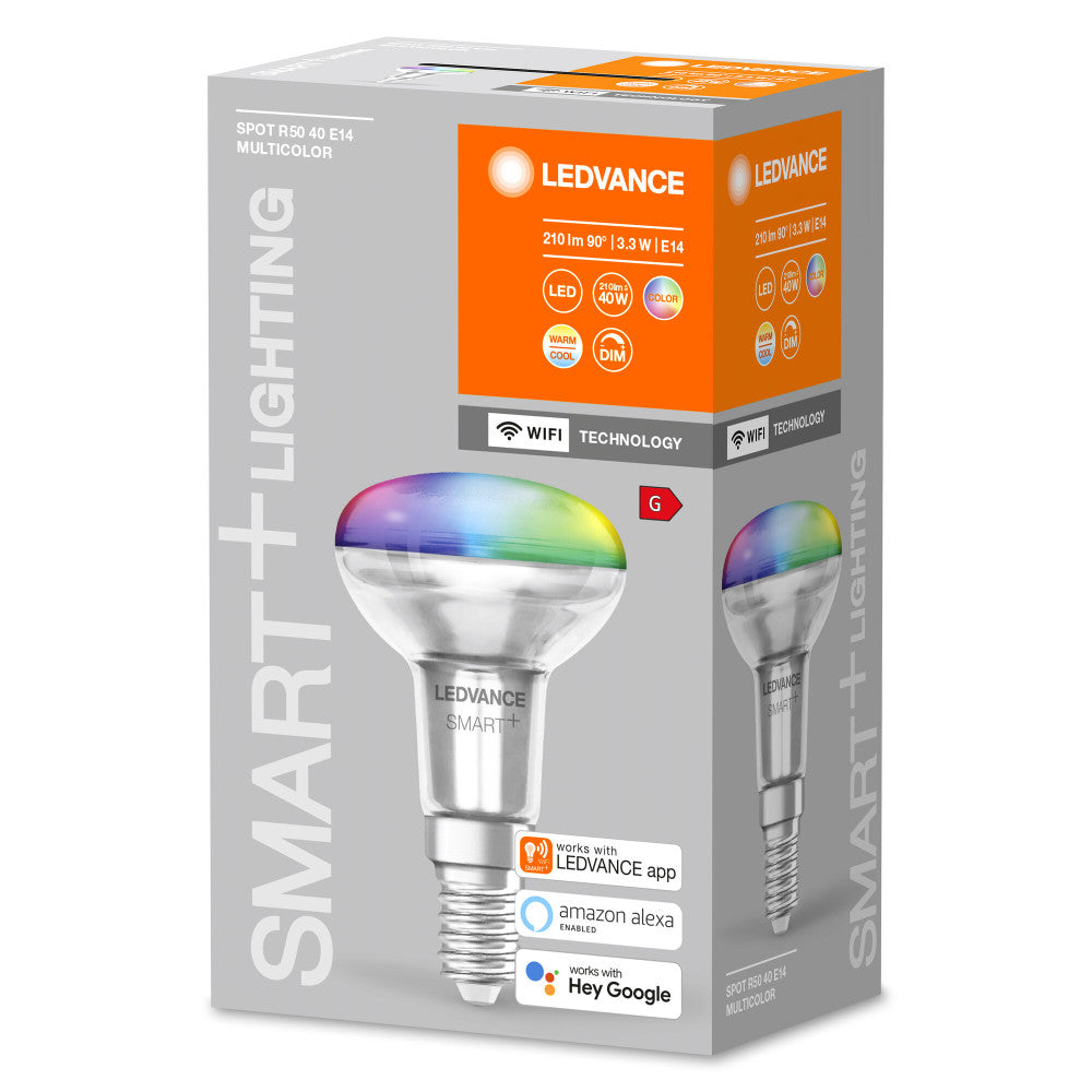 Bombilla LED Ledvance "SMART" E14 3,3 W 210 lm 2700…6500 K Regulable a 45º — Vetonek (2)
